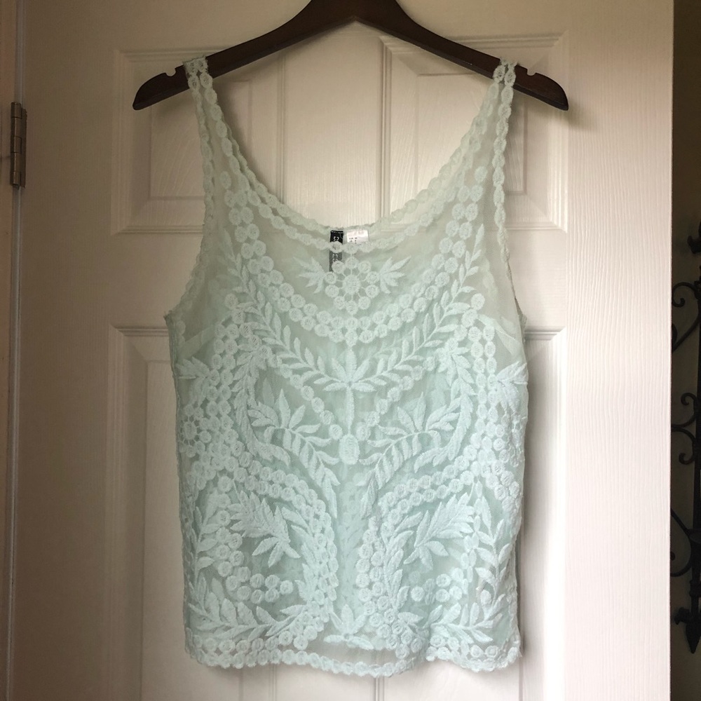 Lacy Tank Top